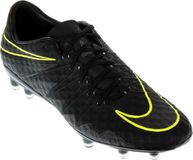Nike Hypervenom Phinish FG Voetbalschoenen Heren - Maat 44.5 - Unisex - Geel/Grijs/Zwart