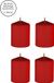 Ouch! by Shots Tease Candles - Sinful - 4 Pieces - Red