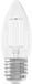 Calex Lampe bougie LED E27 Claire 4.5W 470Lm 2700K Dimmable (5 pièces)