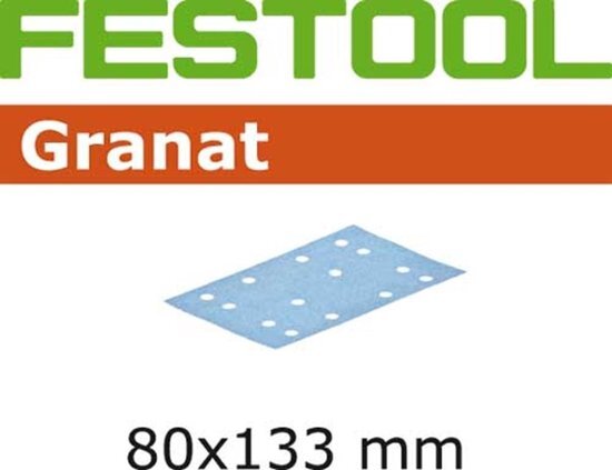 Festool Festo Schuurp.Granstf 80x133 K120 100 Hulp nodig bij de keuze van een schuurmachine? Vind hier je informatie over <lt/>a href=https://www.bol.com/nl/i/welke-schuurmachine-heb-ik-nodig/N/13176/"<gt/>schuurmachines<lt/>/a<gt/>