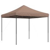 VidaXL Partytent inklapbaar pop-up 292x292x315 cm bruin