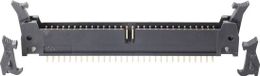 TRU COMPONENTS 1581007 Male connector Met hendel kort/lang Rastermaat: 2.54 mm Totaal aantal polen: 40 Aantal rijen: 2