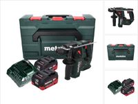 Metabo BH 18 LTX BL 16 accuboormachine 18 V 1,3 J SDS-plus Brushless + 2x accu 10,0 Ah + oplader + MetaBOX