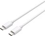 Just in Case USB-C naar USB-C Kabel - 20cm - Wit - 3 stuks