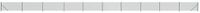 vidaXL Gaashek met flens 1,1x25 m groen