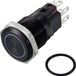 TRU COMPONENTS TC-12647436 Druktoets 250 V/AC 3 A 1x uit/(aan) IP65 RGB Moment Aluminium (geëloxeerd) 1 stuk(s)