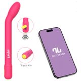 Adalet Gently - Vibromasseur point G et prostate contrôlé par application (rose)