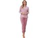 Pastunette - Rose Stream - Pyjama/Huispak - Velours - Roze - Maat 44