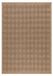 Dhaka Ricka tapis intérieur et extérieur 80x150cm jute noir