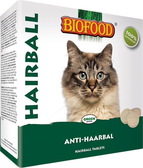 BIOFOOD Kattensnoepje Met Kattengras/Kruiden/Zeewier 100 stuks