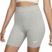 Nike Sportswear Classic Bikeshort Dames - Maat XS - Grijs