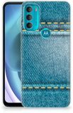 B2Ctelecom Motorola Moto G71 5G Silicone Back Cover Jeans
