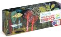 DJECO Puzzle panoramique Poissons, modèle RJ 1000, numéro d'article DLKS
