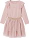 Vertbaudet Kerst set voor meisjes, rok met tule en t-shirt met ruches