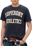 Superdry Vintage Athletic Relaxed Shirt Heren - Maat M