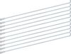ZenithVibe Jante Set de 10 pièces Acier inoxydable 13G 2,2 mm - Blanc