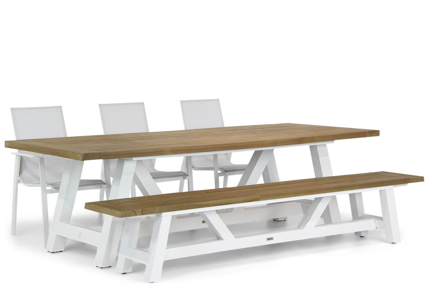 Lifestyle Garden Furniture Ultimate/Florence 260 cm dining tuinset 5-delig