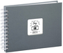 Hama Fine Art Fotoalbum - Grijs - 50 Pagina's - 10x15 cm - Spiraalband