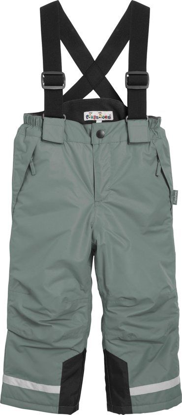 Playshoes Skibroek met bretels Kinderen - Grijs - Maat 104