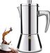 Unyqoos® Cafetière italienne en acier inoxydable pour 12 tasses de café
