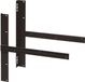 Evolar Evo-cover Ophangbeugel wand WPC Bruin