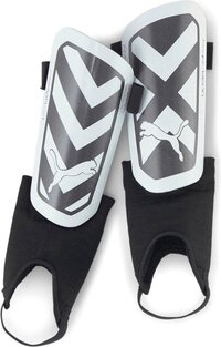 Puma Ultra Light Scheenbeschermers - Zwart/Wit - Maat M - Volwassenen
