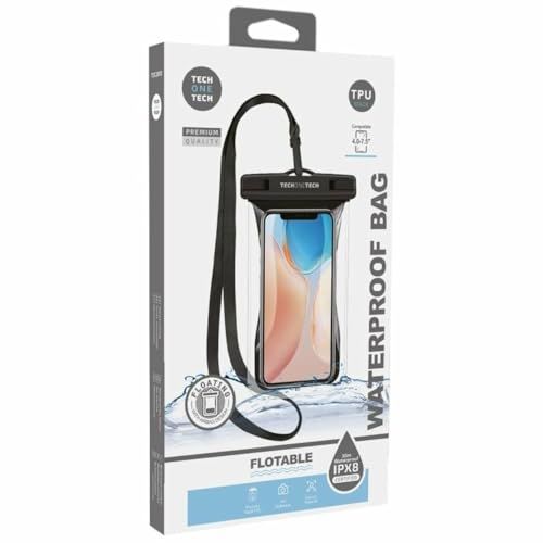 Tech One Tech TEC2855 Universele telefoonhoes, 7,5 inch