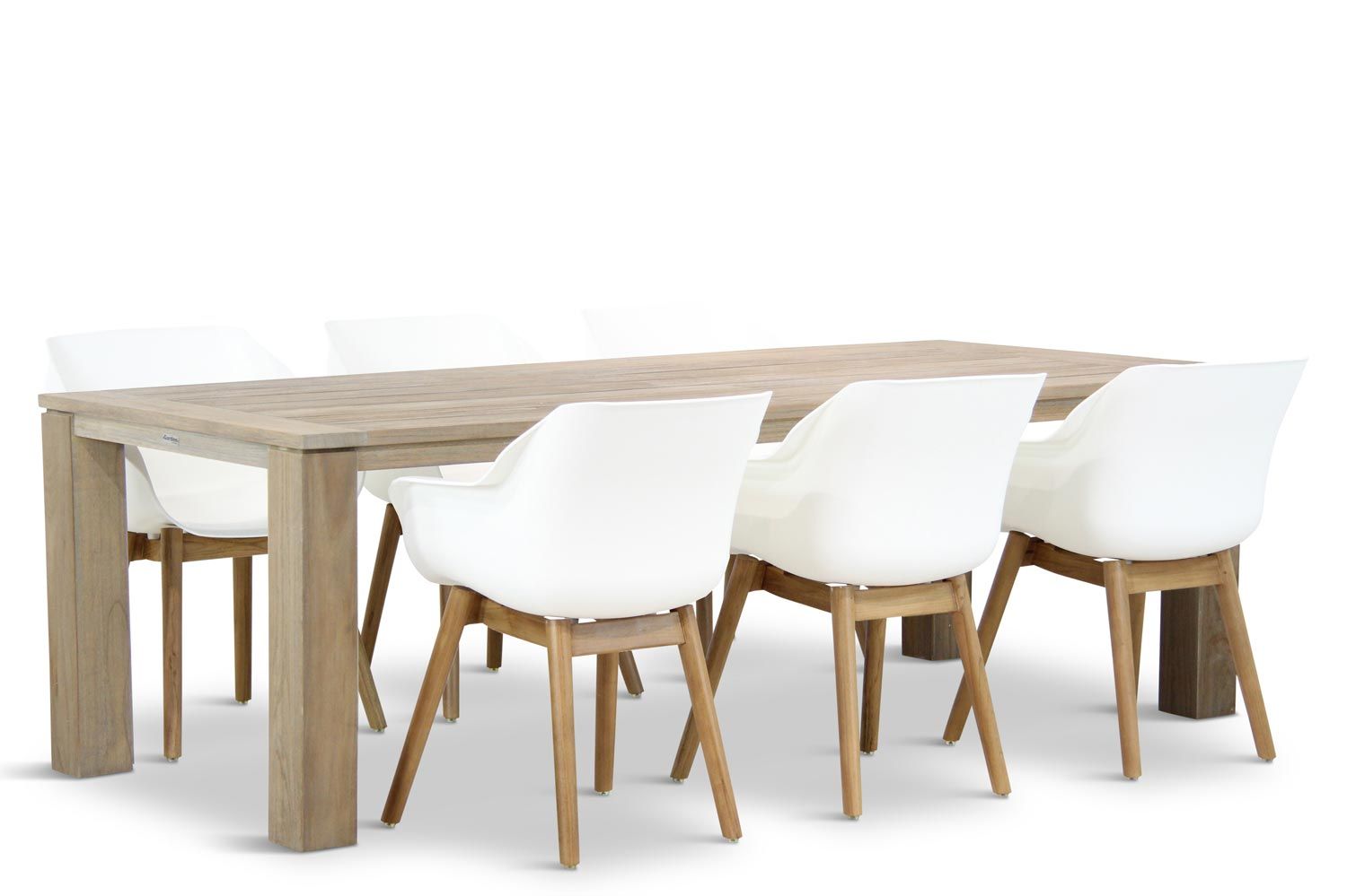 Hartman Sophie teak/Brighton 7-delige dining tuinset 240 cm - 7435147514548