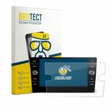 BROTECT Screenprotector voor Volkswagen T-Roc Style 2023 Discover Media 8" Beschermglas transparant