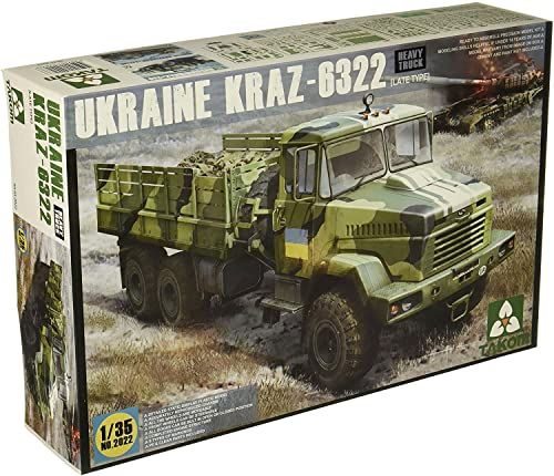 TAKOM TAK-2022 - Modelbouwset Oekraïne KrAz-6322 Heavy Truck Late Type