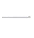 Vaathouder Deco, klassiek, wit, 75-120 cm