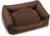 Beeztees Uma Orthopedische Hondenmand - Bruin - 80x60x22cm