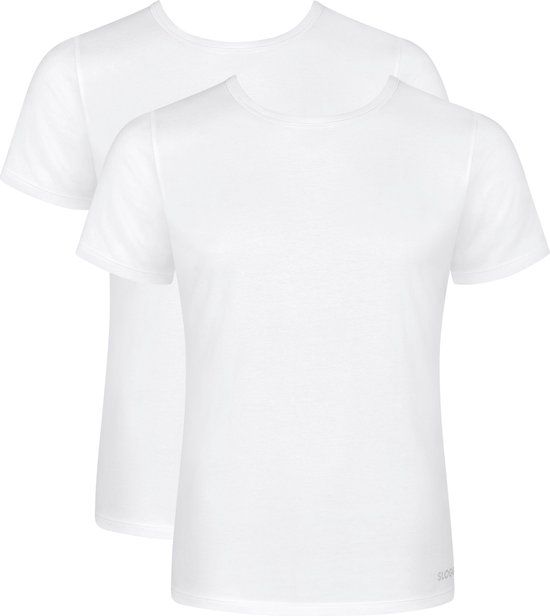 Sloggi Men GO ABC 2.0 O-Neck 2P - White - Size S