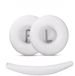DRAGON ECOM INTERNATIONAL LIMITED Coussinets d'oreille et coussin de bandeau Convient pour JBL T450/T500 BT, Tune600, 510BT, JR300 - Blanc