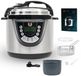Cecotec Olla Programable Modelo D + 6 l 1000 W Roestvrijstaal, Zwart