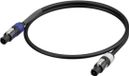 Neutrik 1036417 Aansluitkabel Stroom Zwart 3 m