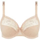 Chantelle Every Curve Kanten Beugel BH - Full Cup - Stevige full cups bh - Goede ondersteuning - 95G - Beige