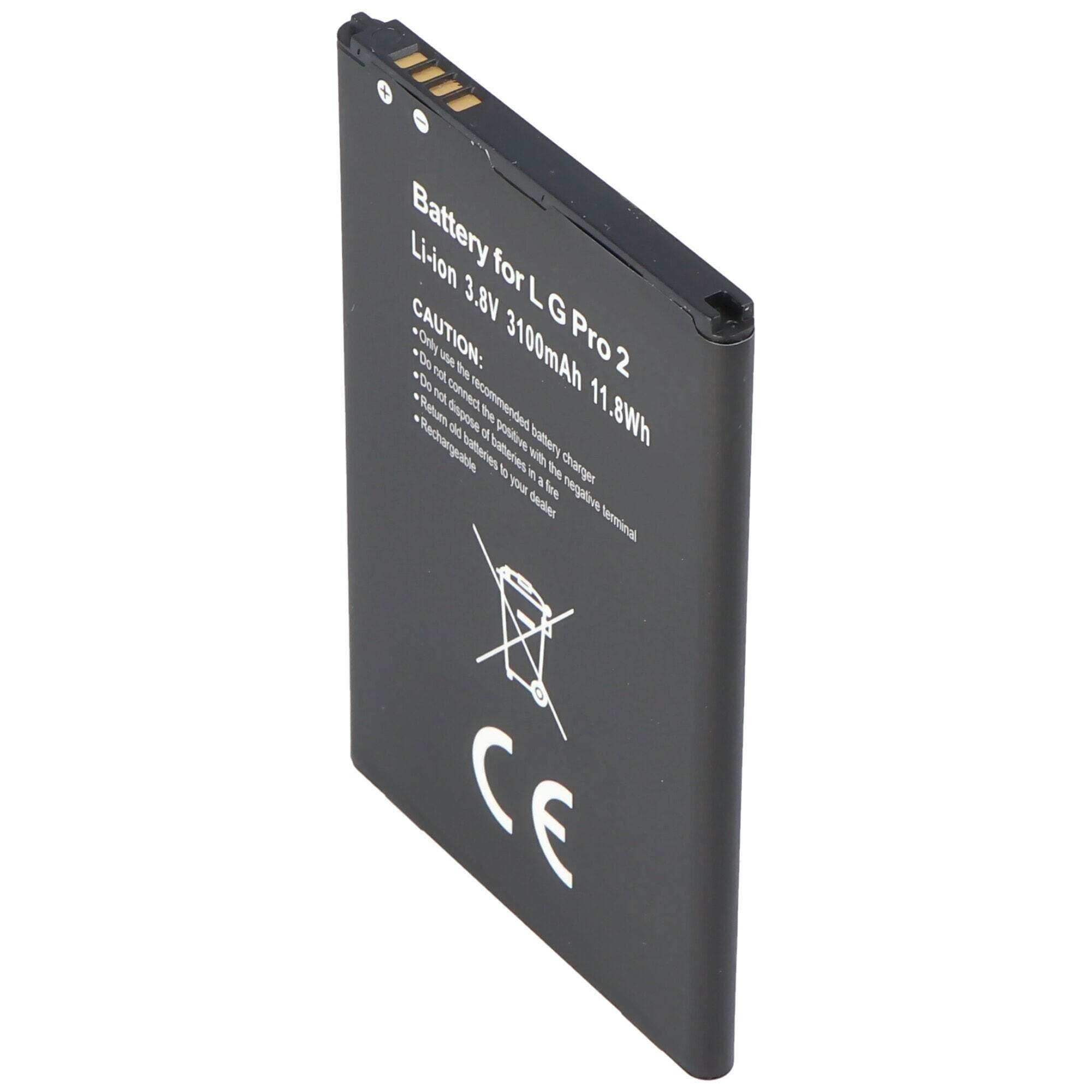 ACCUCELL Batterij geschikt voor LG G Pro 2, Li-ion, 3.8V, 3100mAh, 11.8Wh