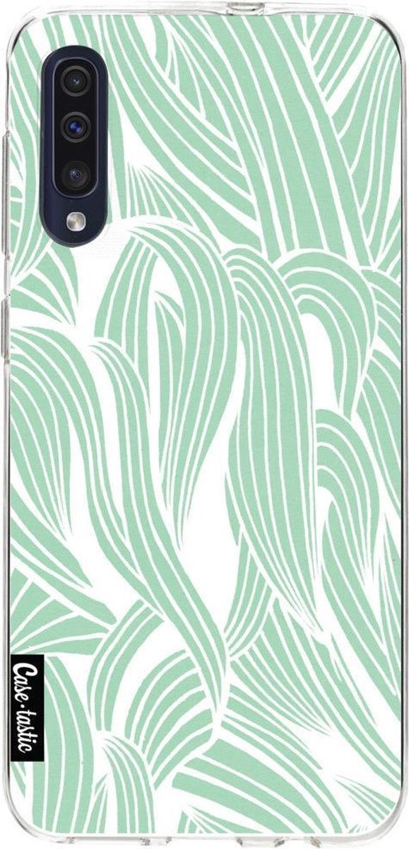 Casetastic Samsung Galaxy A50 (2019) hoesje Seam Foam Organic Print Smartphone Hoesje softcover case