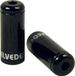 Elvedes kabelhoedje 5mm aluminium zwart (10x)