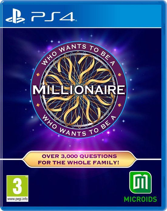 Mindscape Who Wants to Be a Millionaire - PS4 - Standard Edition - Quiz - Blu-ray