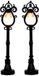LEMAX - Parisian Street Lamp, Set Of 2, B/O (4.5V) - Meerkleurig