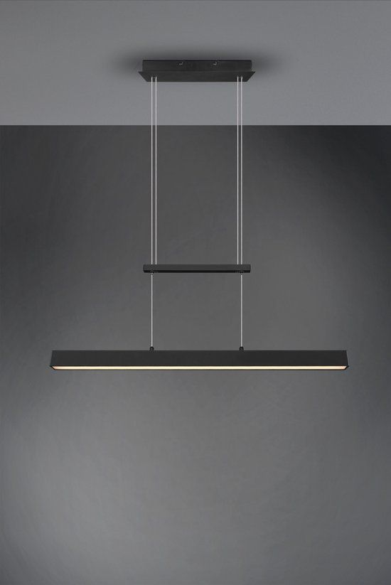 REALITY PAROS Hanglamp - Zwart Mat - LED - 22W - 3000K - 120°