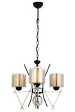 Opviq Moderne chrome kroonluchter