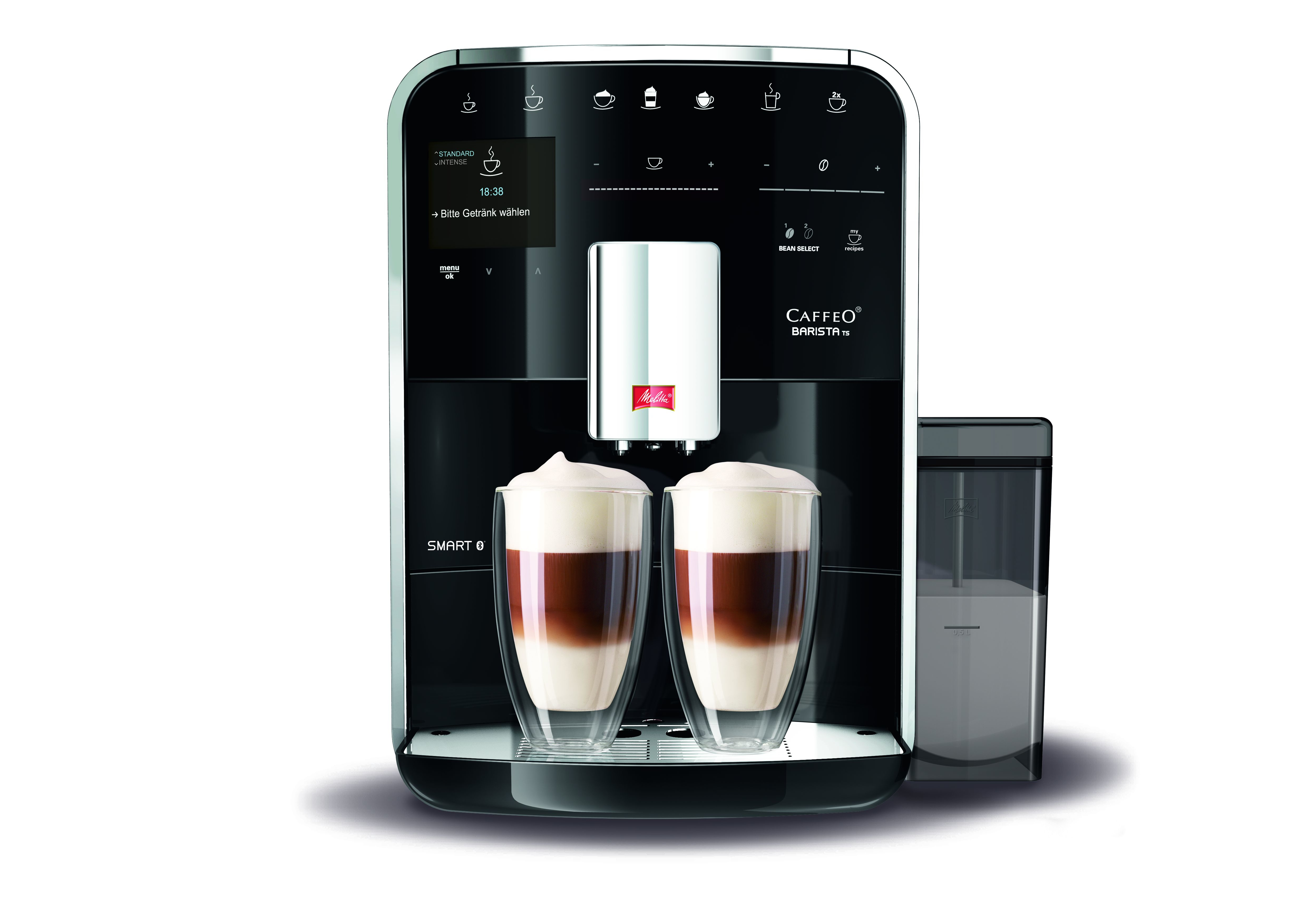 Melitta Barista Smart TS Black volautomatische espressomachine F850-102