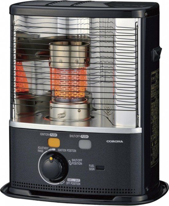 Petroleumkachel Corona Turbo RX2485 - 2400W - 95 m³ - Grijs