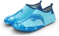 Bol Chaussures de plage antidérapantes pour enfants - Chaussures aquatiques à séchage rapide - Taille 32-33 - Dauphin bleu
