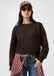 QS Pull en maille femme marron foncé M