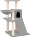 vidaXL Kattenmeubel met sisal krabpalen 82 cm lichtgrijs