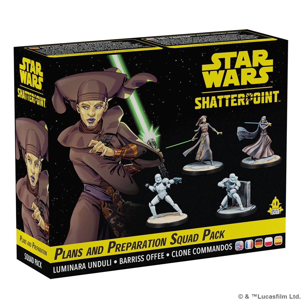 Atomic Mass Games Star Wars - Shatterpoint General Luminara Unduli Squad Pack